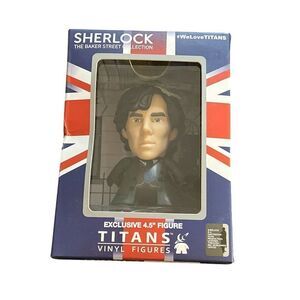 Titans 4.5" Exclusive Sherlock BBC Benedict Cumberbatch Vinyl Figure 2015